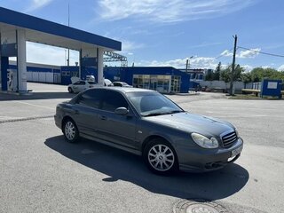 2002 Hyundai Sonata IV (EF) Рестайлинг, серый, 295000 рублей, вид 2