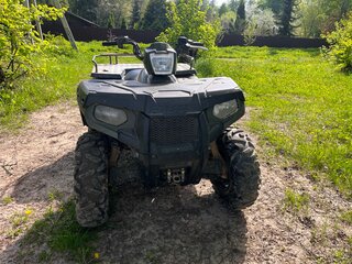 2013 Polaris Sportsman 800, зелёный, 400000 рублей, вид 2