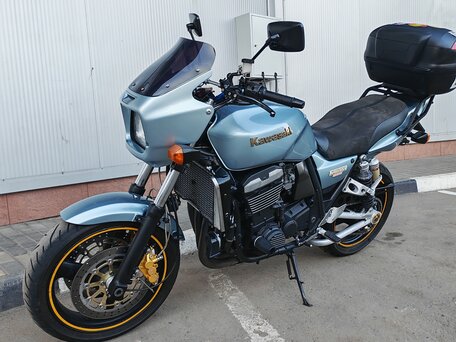 1997 Kawasaki ZRX 1100, голубой, 420000 рублей, вид 4