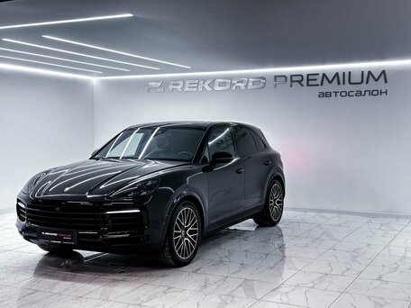 2020 Porsche Cayenne III, чёрный, 7100000 рублей, вид 5