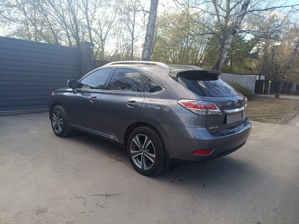 2012 Lexus RX 450h III Рестайлинг, серый, 2900000 рублей - вид 6