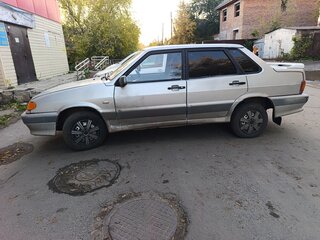 2003 Lada (ВАЗ) 2115, серебристый, 140000 рублей, вид 2