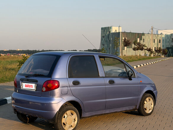 2009 Daewoo Matiz I Рестайлинг, синий, 190000 рублей - вид 6