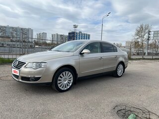 2007 Volkswagen Passat B6, бежевый, 1100000 рублей, вид 1