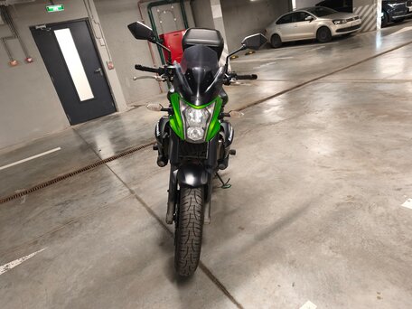 2013 Kawasaki ER-6N, зелёный, 360000 рублей, вид 5