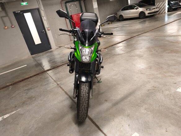 2013 Kawasaki ER-6N, зелёный, 360000 рублей - вид 4