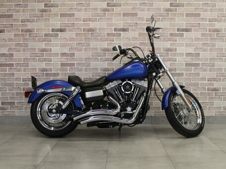 2006 Harley-Davidson Street Bob, синий, 836000 рублей, вид 1