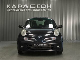 2008 Nissan Micra III (K12), чёрный, 499000 рублей, вид 3