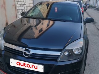 2006 Opel Astra H, чёрный, 293584 рублей, вид 3