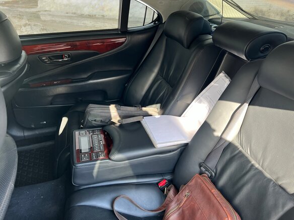 2012 Lexus LS 460 IV Рестайлинг, чёрный, 1700000 рублей - вид 20