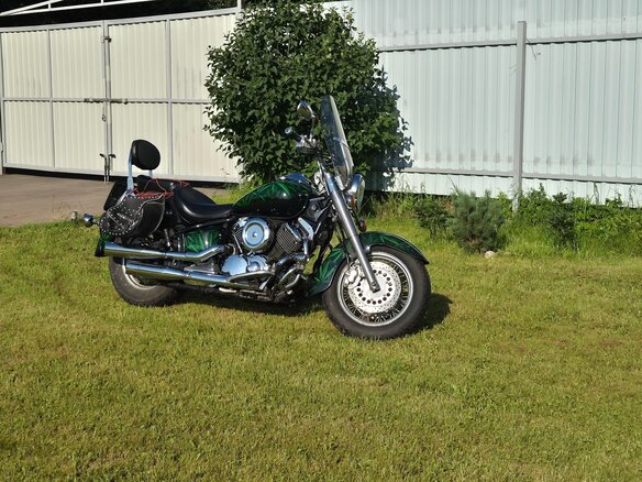 2001 Yamaha XVS1100, зелёный, 599000 рублей - вид 1