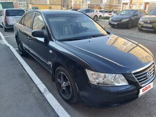 2008 Hyundai Sonata V (NF) Рестайлинг, чёрный, 620000 рублей, вид 2