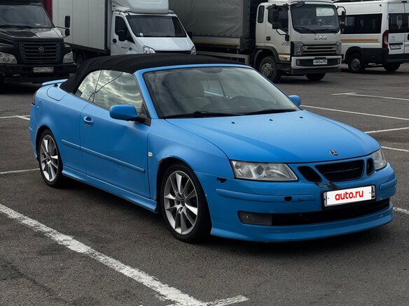 2007 Saab 9-3 II, голубой, 980000 рублей - вид 2