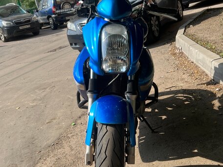 2008 Kawasaki ER-6N, синий, 300000 рублей, вид 3