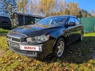 2008 Mitsubishi Lancer X, чёрный, 550000 рублей, вид 1