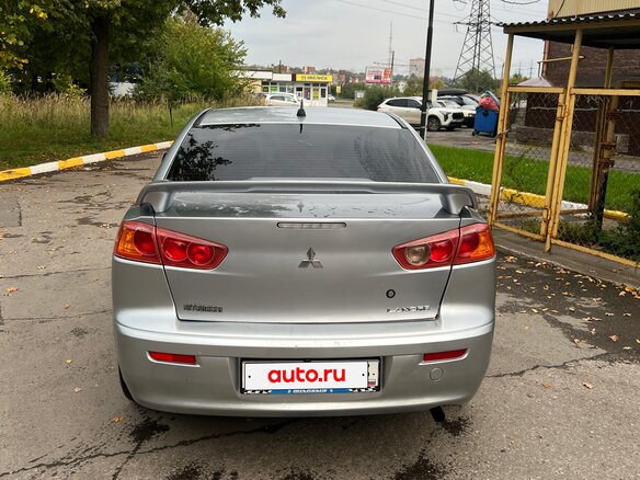 2008 Mitsubishi Lancer X, серебристый - вид 6