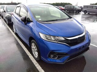 2019 Honda Fit III Рестайлинг, синий, 1220000 рублей, вид 1