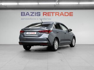 2020 Hyundai Solaris II Рестайлинг, серый, 1600000 рублей, вид 5