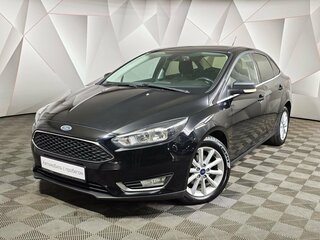2018 Ford Focus III Рестайлинг, чёрный, 959000 рублей, вид 1