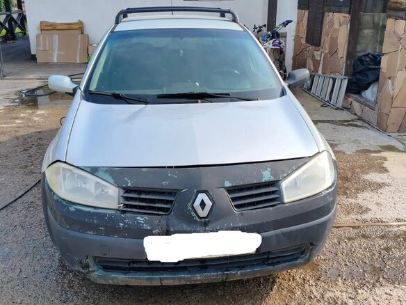 2003 Renault Megane II, синий - вид 2