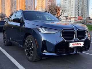 2024 BMW X3 M50i xDrive IV (G45/G48), голубой, 8850000 рублей, вид 3