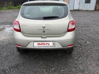 2016 Renault Sandero II, бежевый, 500000 рублей, вид 4