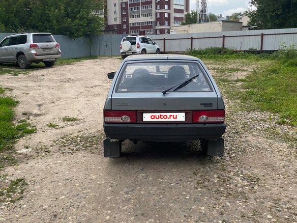 2002 Lada (ВАЗ) 2109, голубой - вид 2