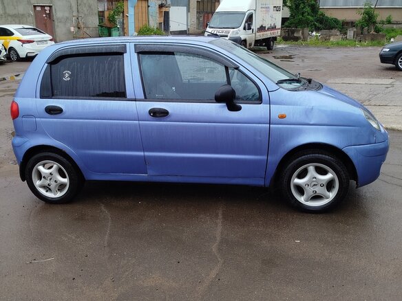 2007 Daewoo Matiz I Рестайлинг, синий, 280000 рублей - вид 12