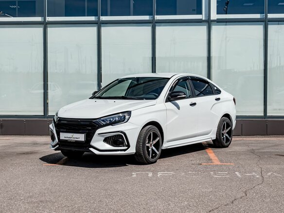 2023 Lada (ВАЗ) Vesta I Рестайлинг (NG), белый