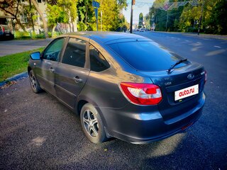 2017 Lada (ВАЗ) Granta I, серебристый, 590000 рублей, вид 2