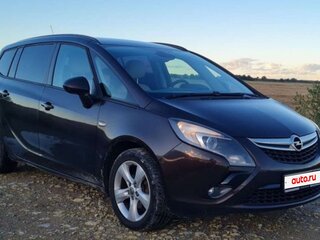 2013 Opel Zafira C, коричневый, 930000 рублей, вид 4