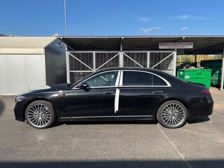 2026 Mercedes-Benz S-Класс 450 Long 4MATIC VII (W223) Рестайлинг, чёрный, 26500000 рублей, вид 4