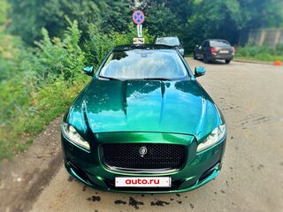 2012 Jaguar XJ IV (X351), зелёный, 2550000 рублей, вид 2