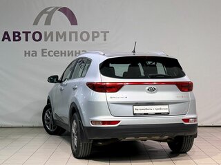 2016 Kia Sportage IV, серебристый, 1930000 рублей, вид 4