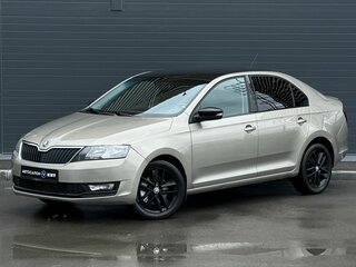 2018 Skoda Rapid I Рестайлинг, бежевый, 1298000 рублей, вид 1