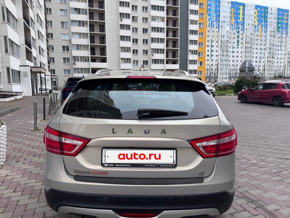 2020 Lada (ВАЗ) Vesta SW Cross I, серый, 1250000 рублей - вид 6