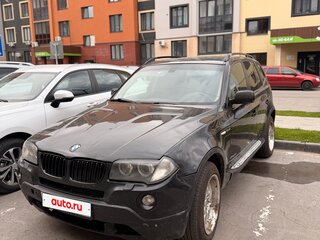 2008 BMW X3 30i I (E83) Рестайлинг, чёрный, 690000 рублей, вид 5