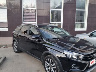 2020 Lada (ВАЗ) Vesta SW Cross I, чёрный, 1390000 рублей, вид 2