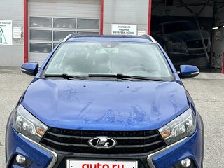 2019 Lada (ВАЗ) Vesta SW Cross I, синий, 1350000 рублей, вид 2