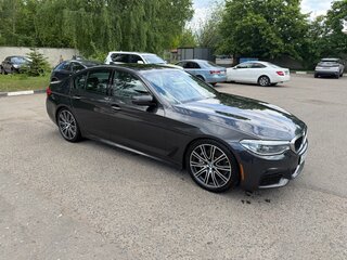 2017 BMW 5 серии 540i VII (G30/G31/G38), серый, 3550000 рублей, вид 5