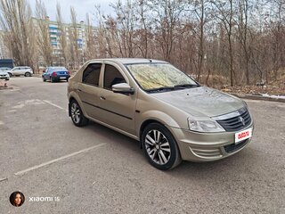 2011 Renault Logan I Рестайлинг, бежевый, 520000 рублей, вид 3