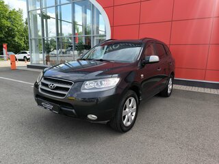 2007 Hyundai Santa Fe II, чёрный, 950000 рублей, вид 1