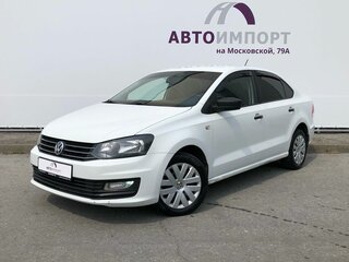 2017 Volkswagen Polo V Рестайлинг, белый, 715000 рублей, вид 1