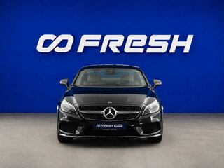 2017 Mercedes-Benz CLS 350 BlueTEC II (C218) Рестайлинг, чёрный, 3549777 рублей, вид 3