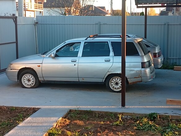 2002 Lada (ВАЗ) 2111, серебристый, 35000 рублей - вид 1