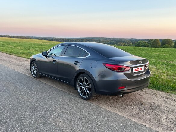 2017 Mazda 6 III (GJ) Рестайлинг, серый, 1650000 рублей - вид 5