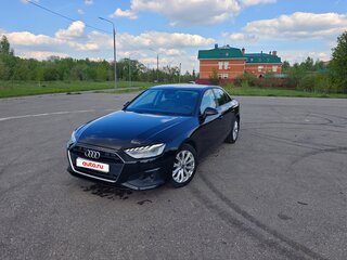 2020 Audi A4 35 TFSI V (B9) Рестайлинг, чёрный, 2200000 рублей, вид 2