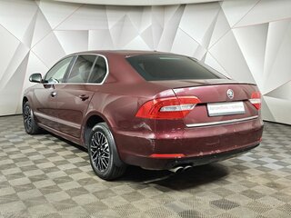 2014 Skoda Superb DSG II Рестайлинг, красный, 915000 рублей, вид 4