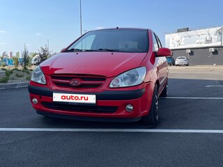 2005 Hyundai Getz I Рестайлинг, красный, 480000 рублей, вид 4