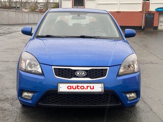 2011 Kia Rio II Рестайлинг, синий, 770000 рублей, вид 2